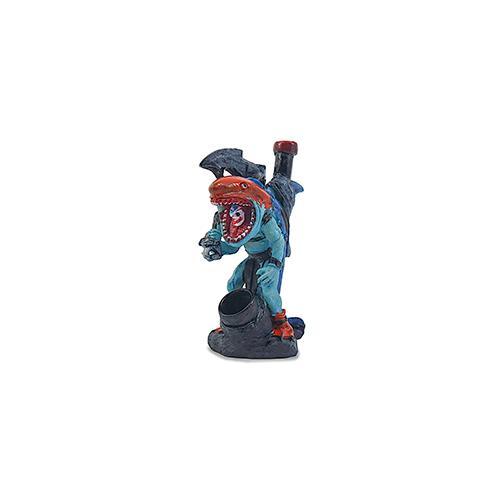 Sharky Handcrafted Resin Pipe with Ceramic Bowl
