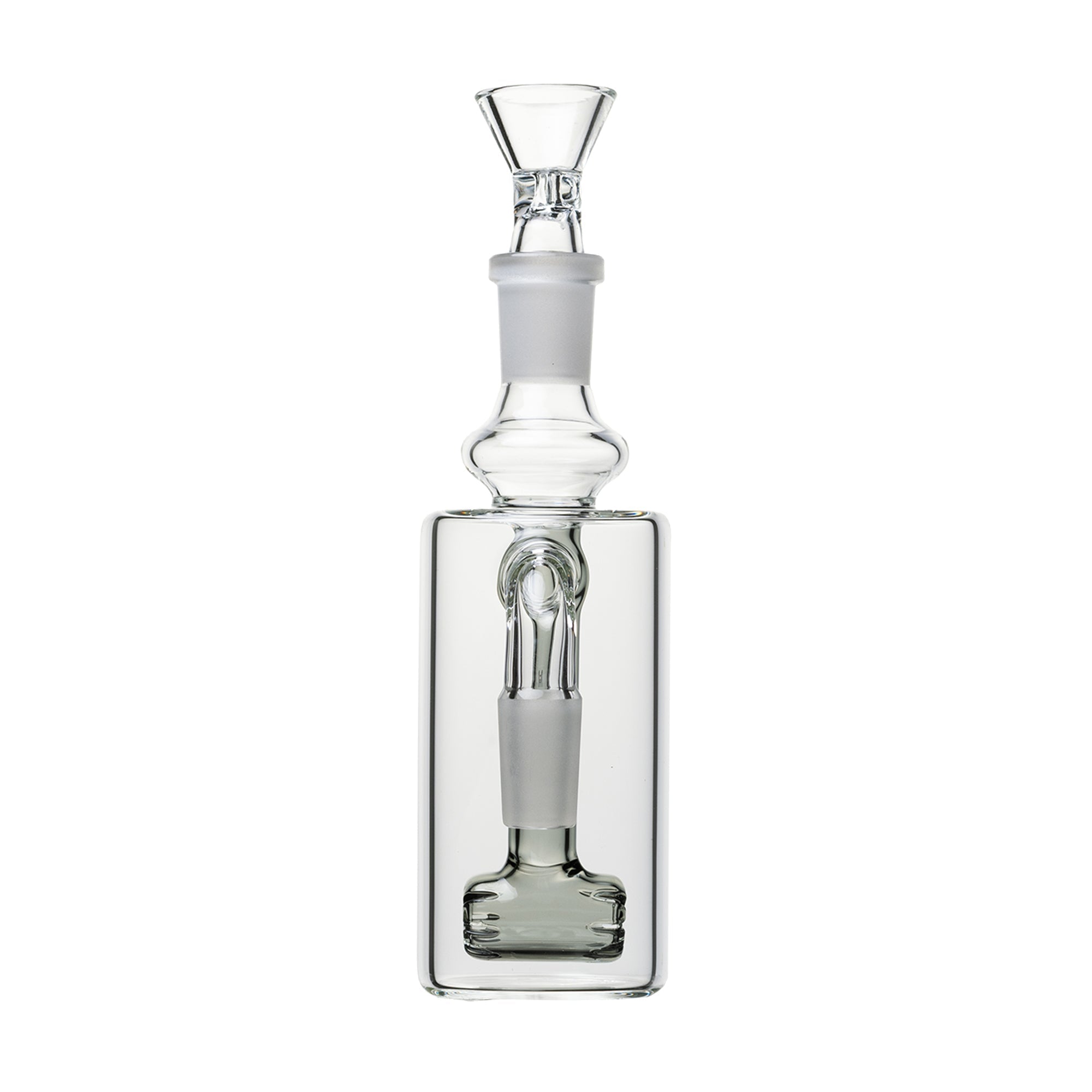 DK Barrel Glass Ash Catcher with Bowl