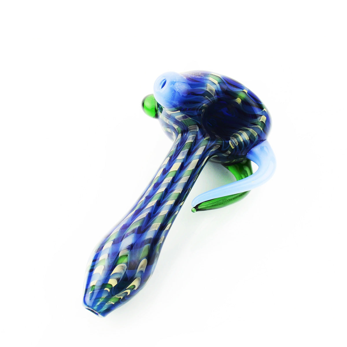 Elegant Horn Spoon Pipe for Herbal Enjoyment