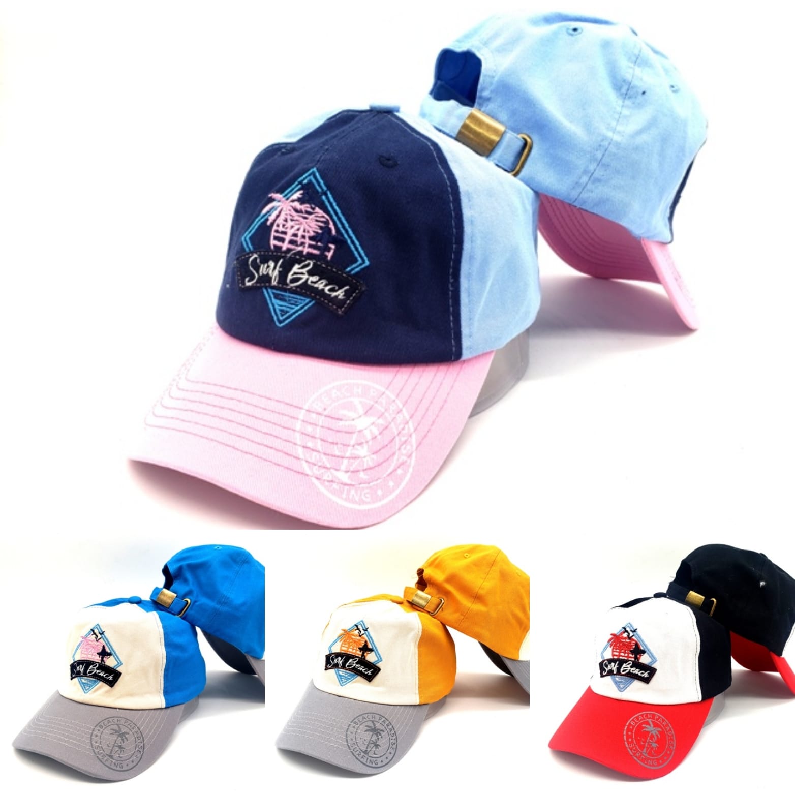 Embroidered Surf Beach Lifestyle Hat