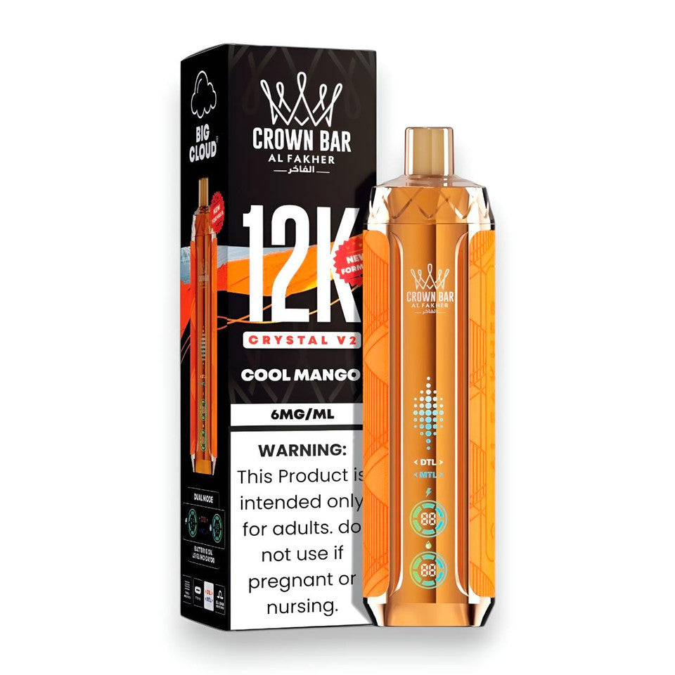 Al Fakher Crown Bar 12k Puffs Disposable Vape 5-Pack