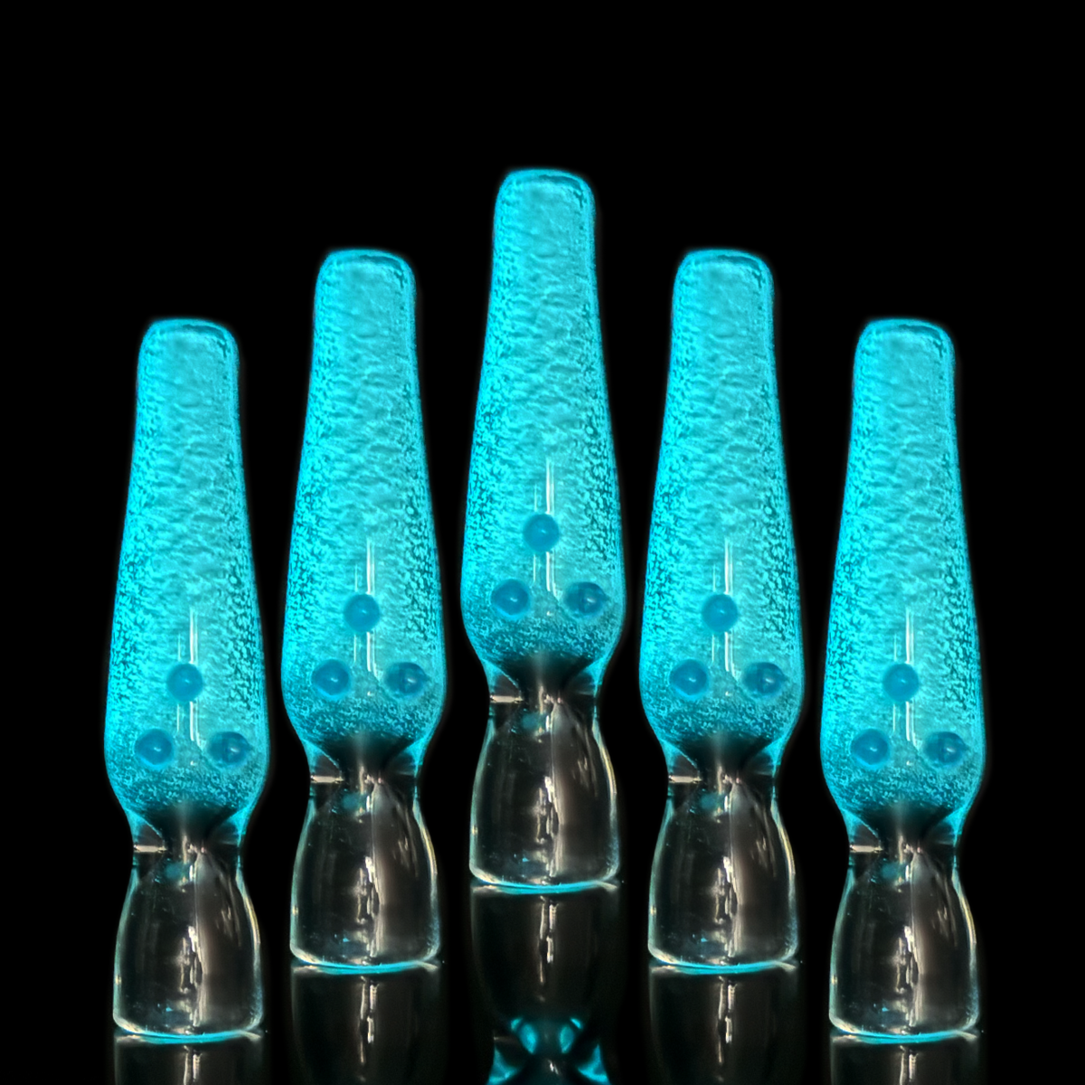 Luminous 4-Inch Chillum for Herbal Use