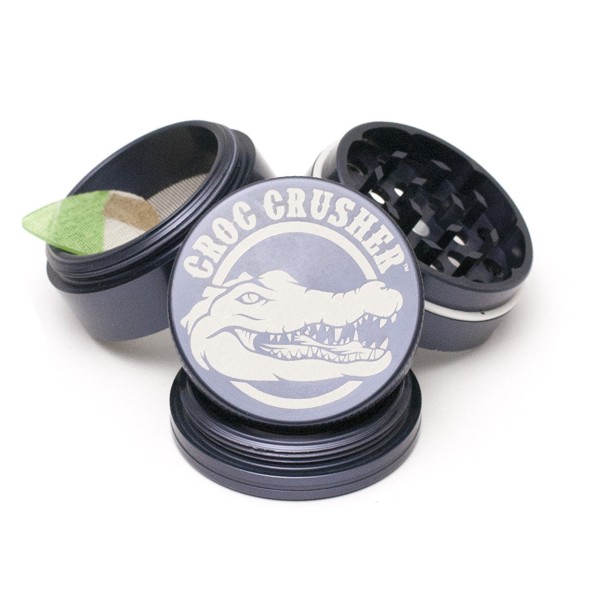 Croc Crusher 2.0" Aluminum Dry Herb Grinder