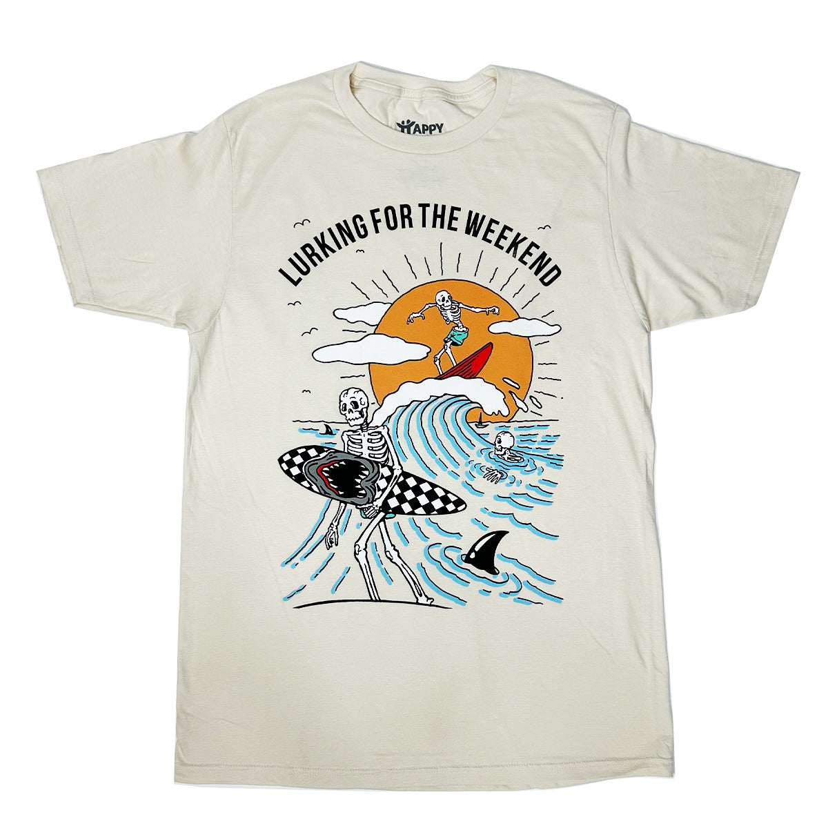 Lurking For The Weekend Premium Cotton Tee