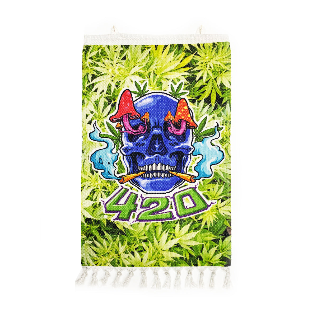 Bold Skull Handloom Wall Hanging - 3ft x 2ft