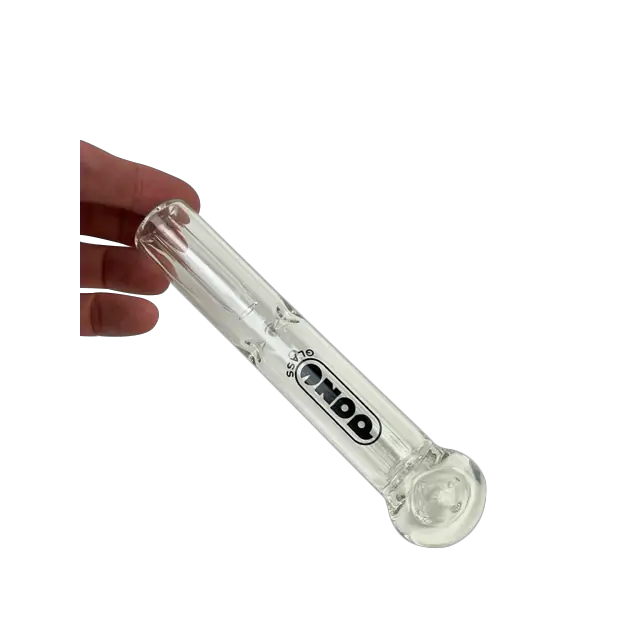 Daze Glass Spoon Bubbler Hybrid with clear glass, curved bowl and Onoo brand