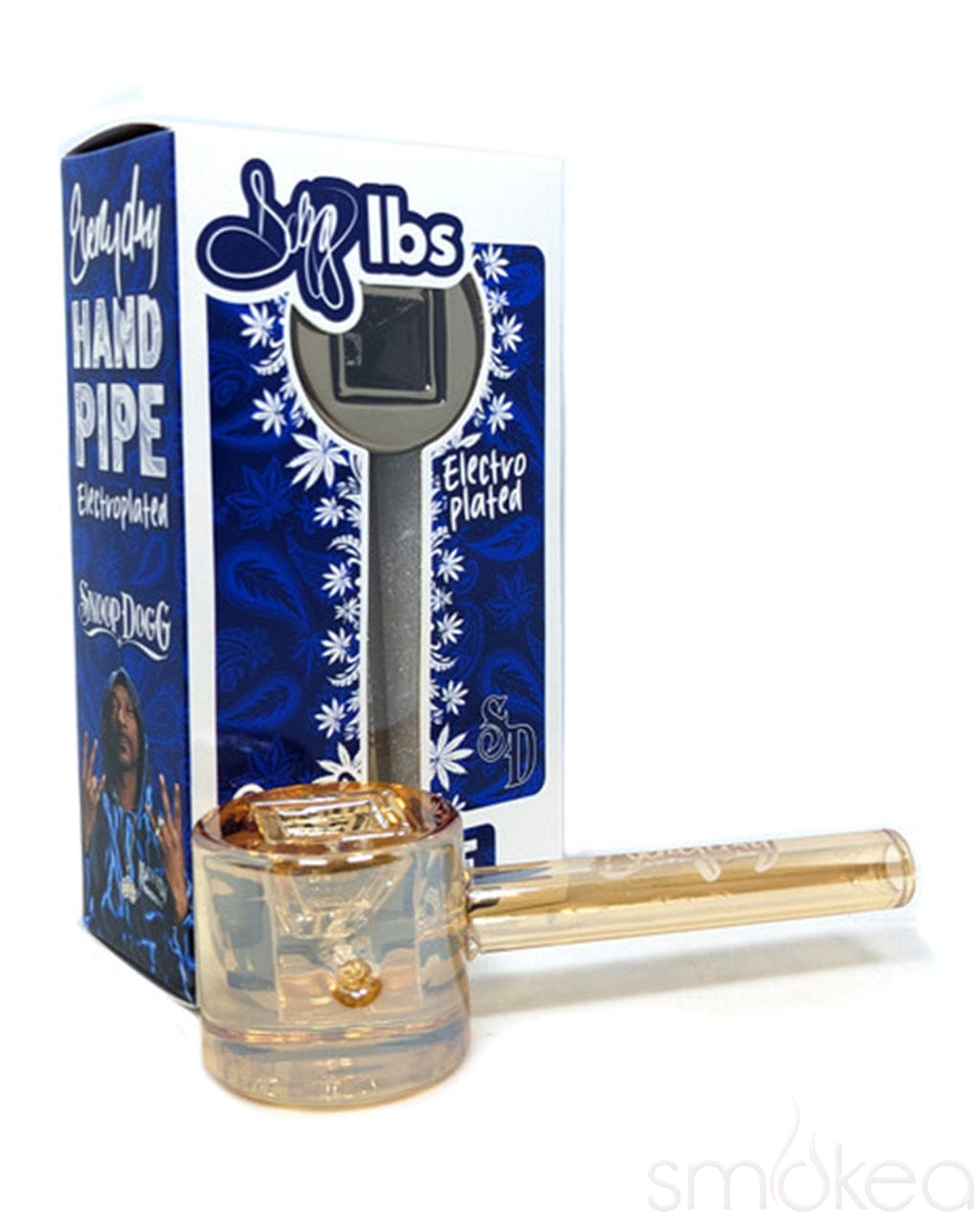 Sleek Electroplated Cylinder Hand Pipe