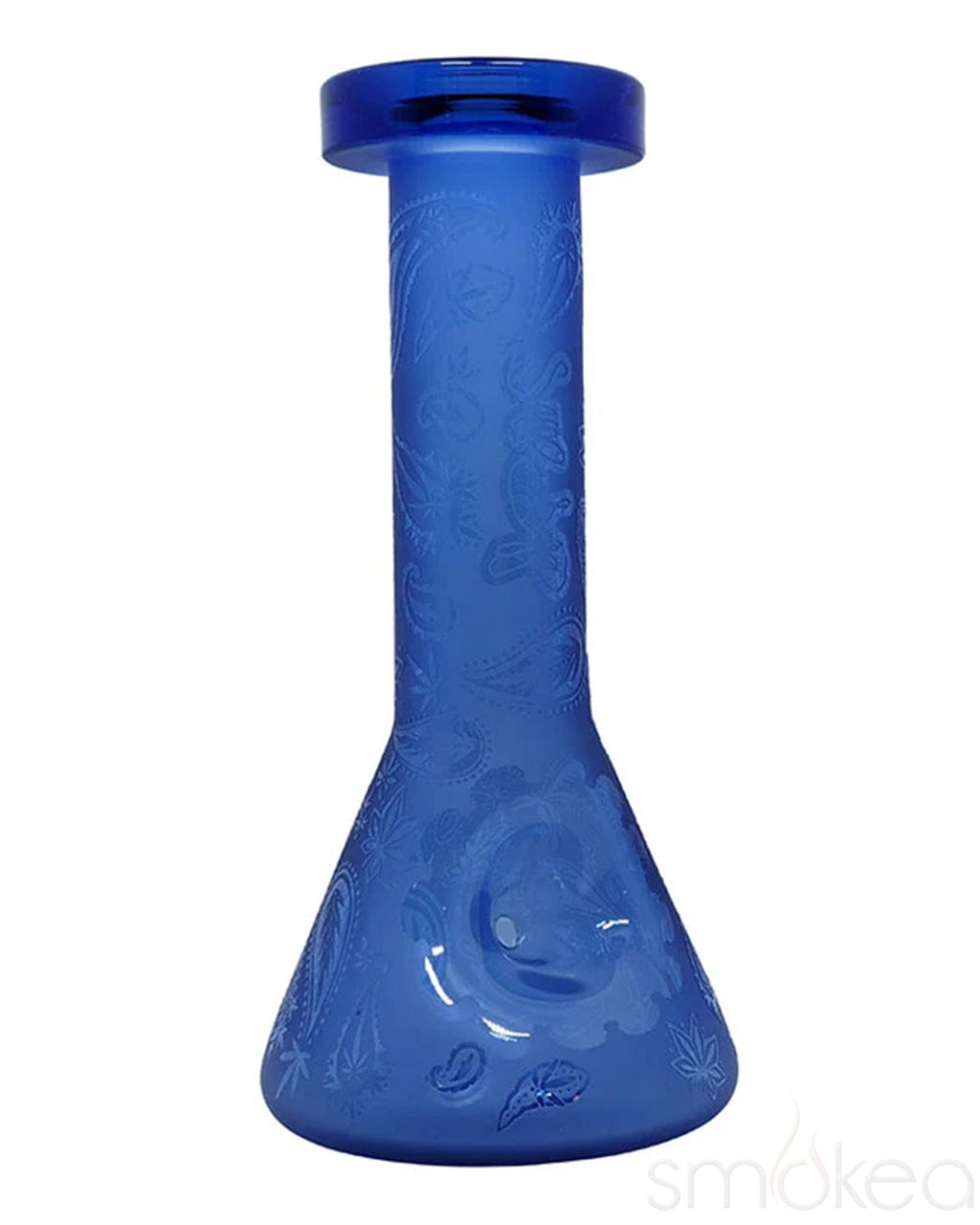 Artistic Paisley Beaker Dry Herb Pipe