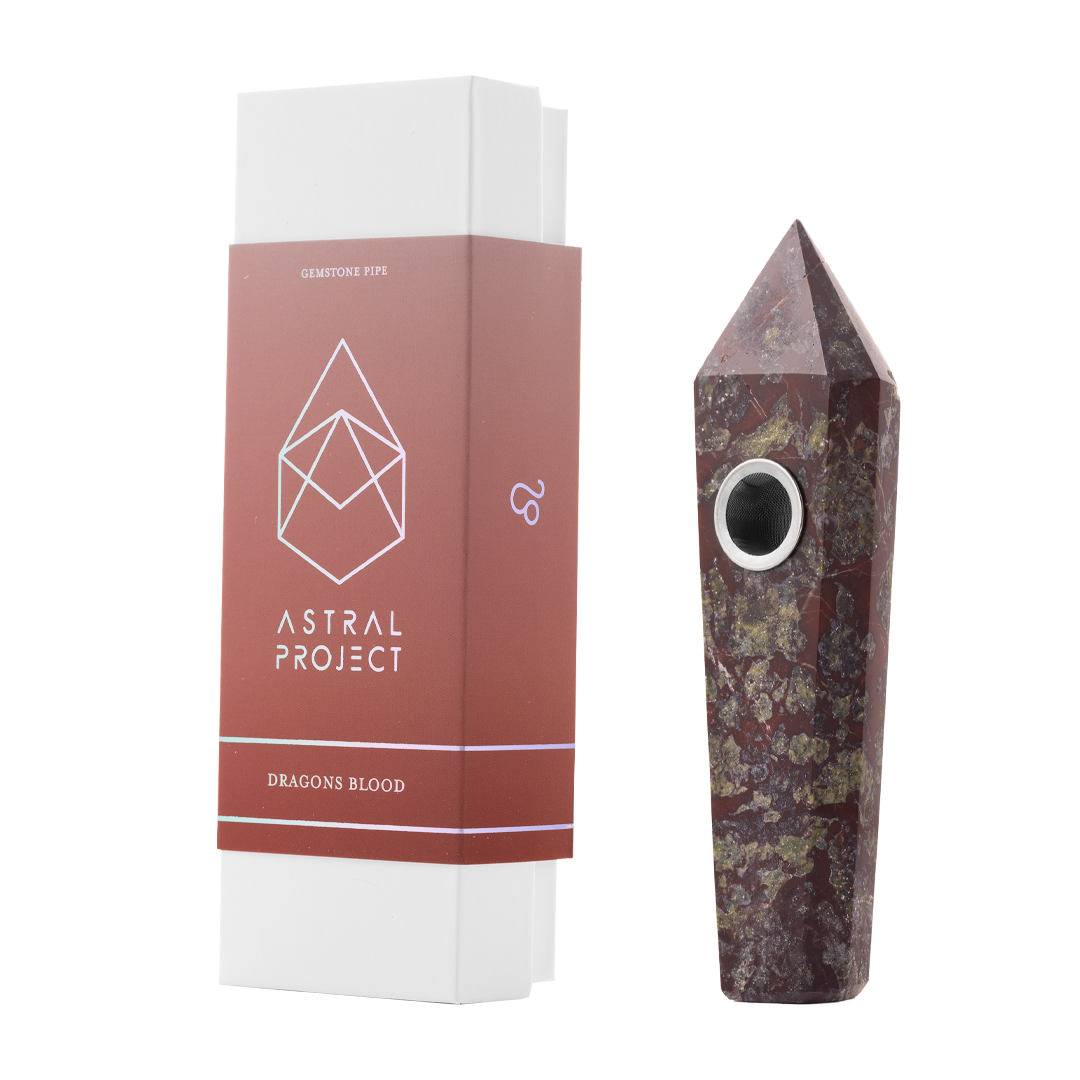 Curated Gemstone Hand Pipe 4.25 Inch