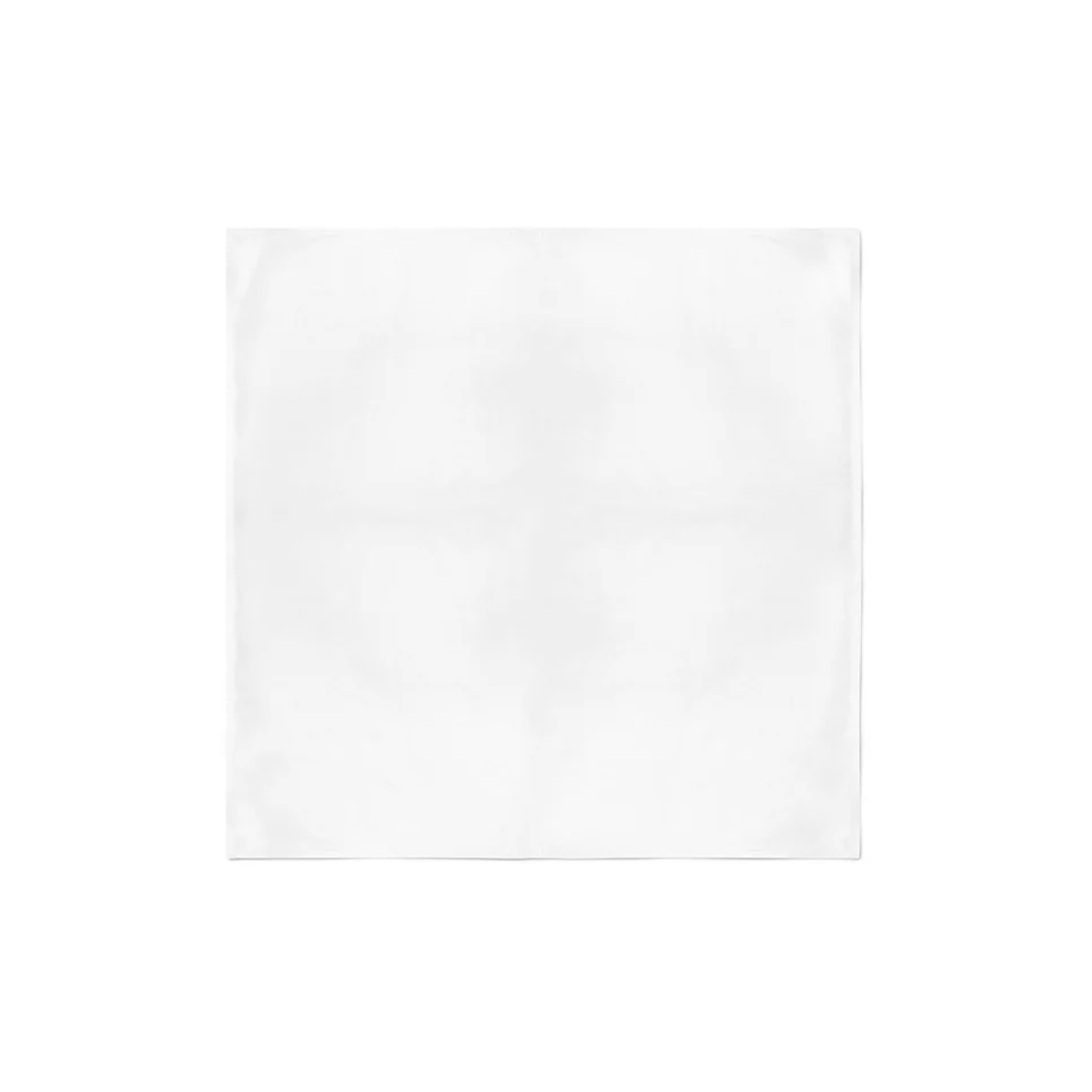 Classic White Cotton Bandana Set (12 Pack)