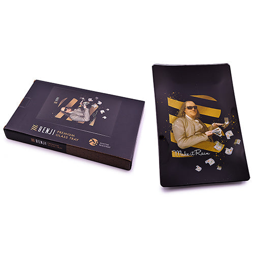 Make it Rain Premium Glass Tray & Paper Kit