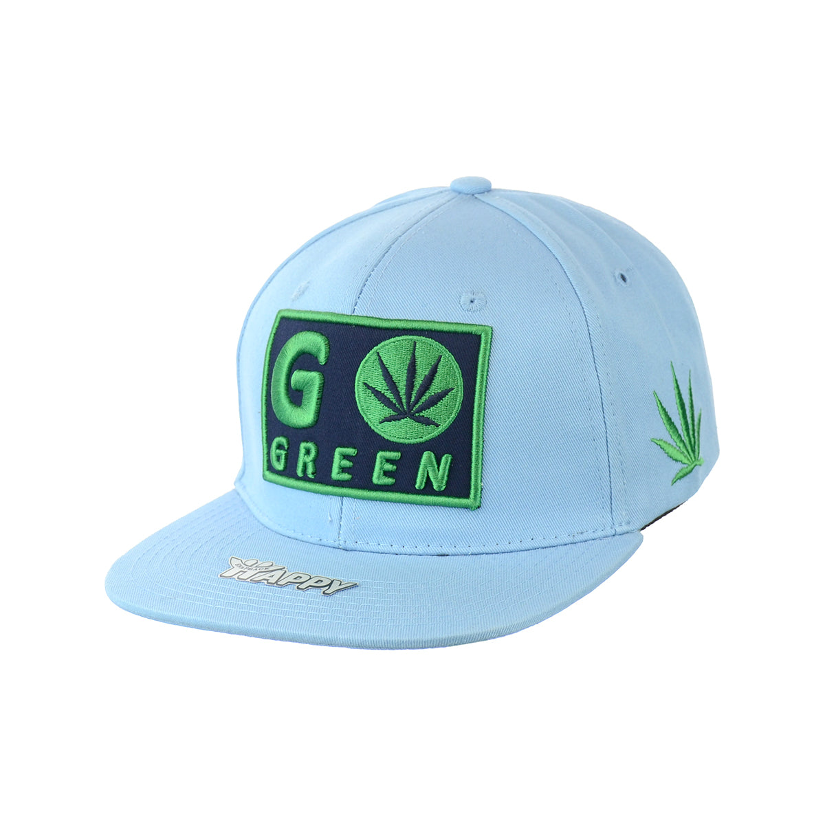 Sustainable Cotton Leaf Snapback Hat