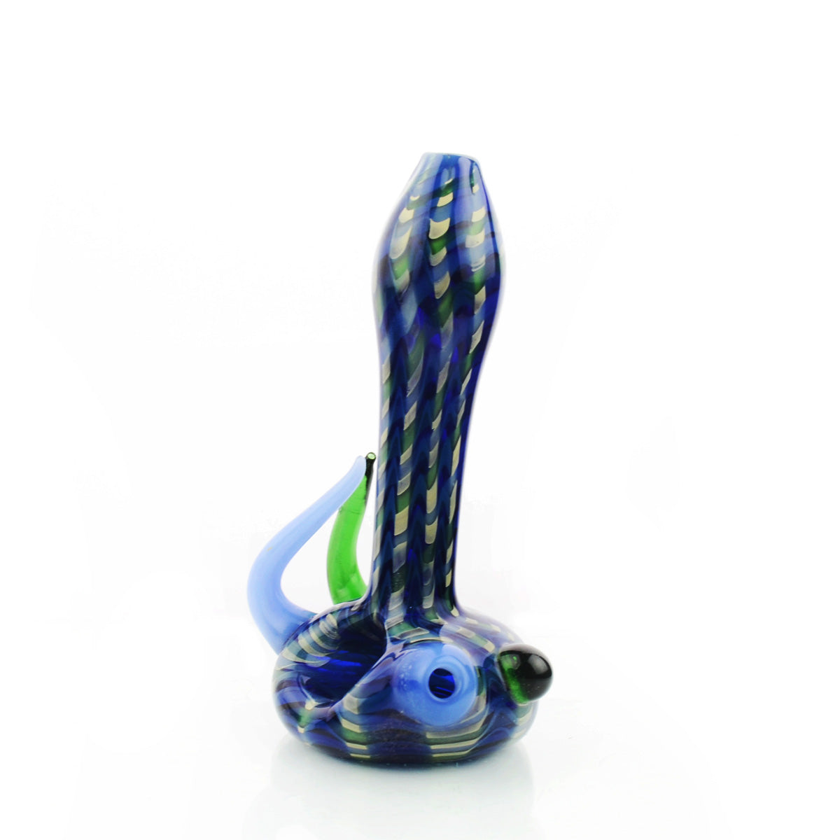 Elegant Horn Spoon Pipe for Herbal Enjoyment