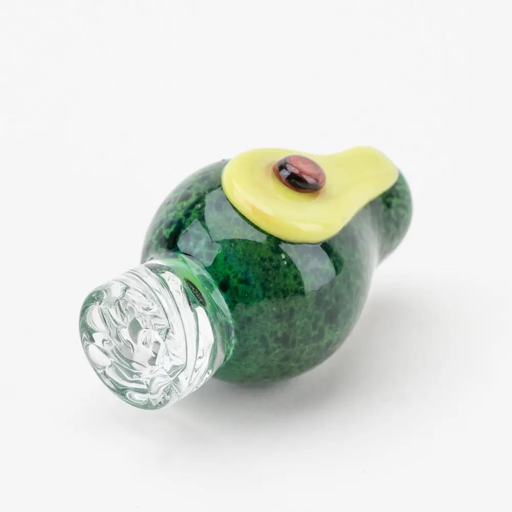 Empire Glassworks Avocadope Spinner Cap Carb Cap green glass pipe