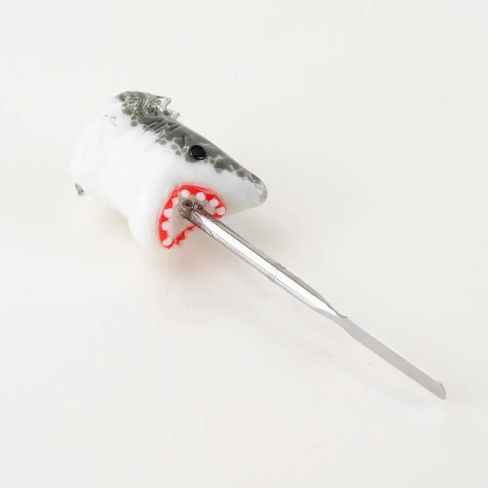 Empire Glassworks Jawsome shark dab tool in borosilicate glass