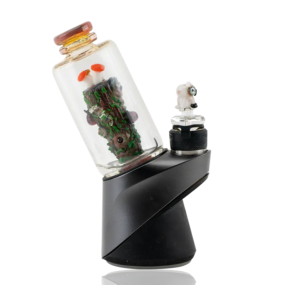 Empire Glassworks Peak Attachment Renew the Redwood glass bottle