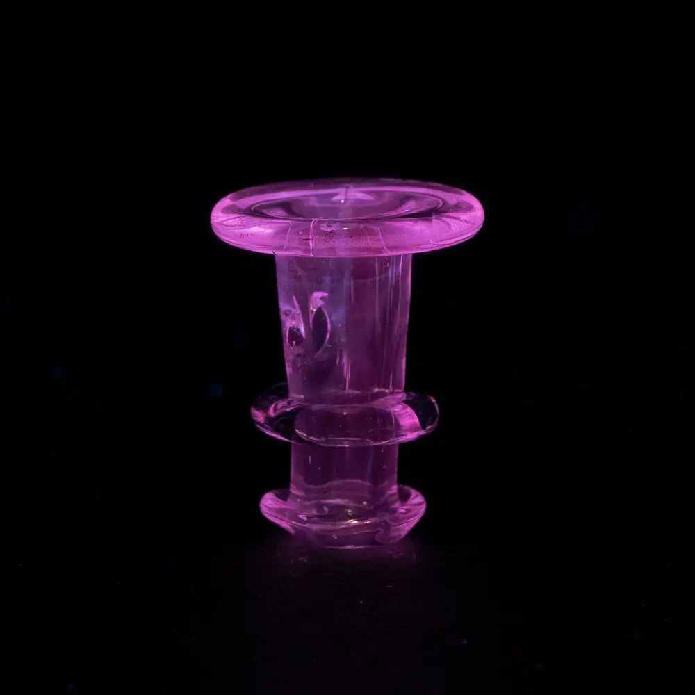 Translucent purple Empire Glassworks Proxy Glass Joystick for Puffco Proxy with flared top