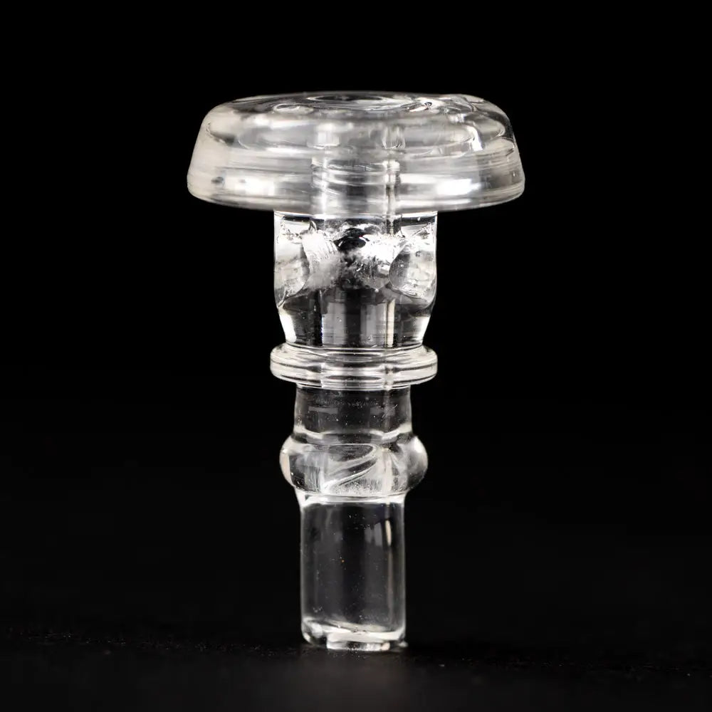 Empire Glassworks Puffco Joystick Pink UV for Puffco Peak Pro clear glass bong bowl