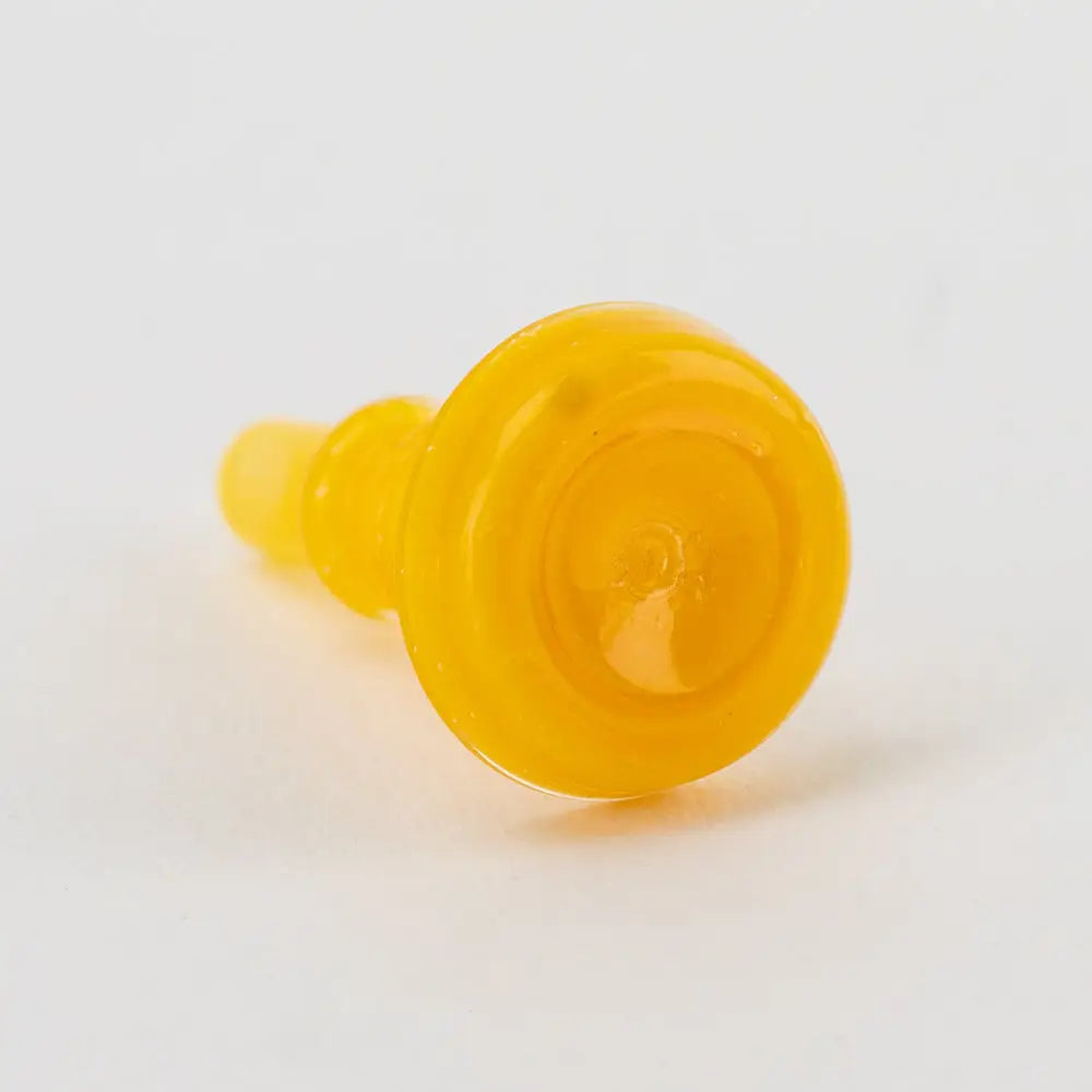 Yellow Empire Glassworks Puffco Joystick cap for Puffco Peak Pro