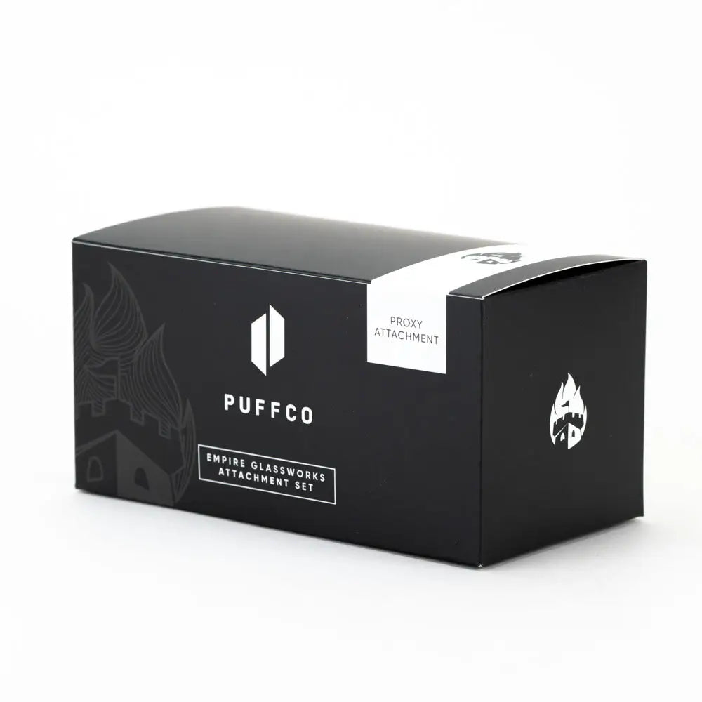 Empire Glassworks Puffco Proxy attachment set in black box