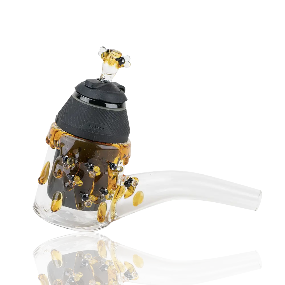 Empire Glassworks Puffco Proxy Attachment Beehive Pipe with Bees
