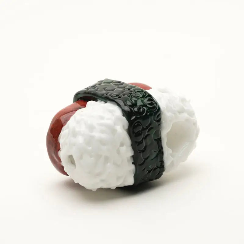 Empire Glassworks Spam Musubi hand pipe with glossy glass sushi design