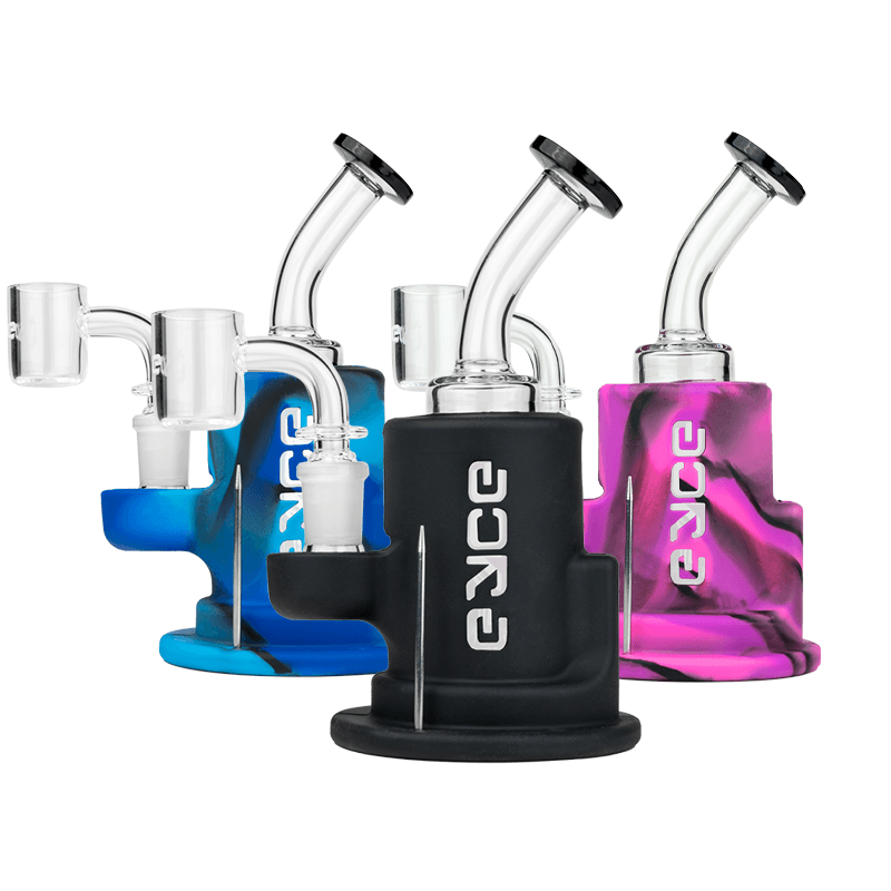 Eyce Spark Glass Rig with ProTeck Sleeve (6-Pack)