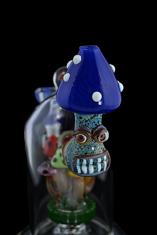 Artisan Mushroom Glass Water Pipe
