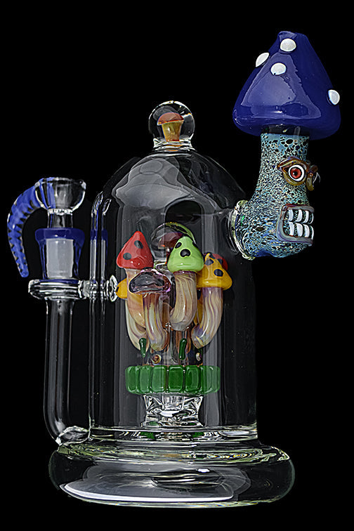 Artisan Mushroom Glass Water Pipe