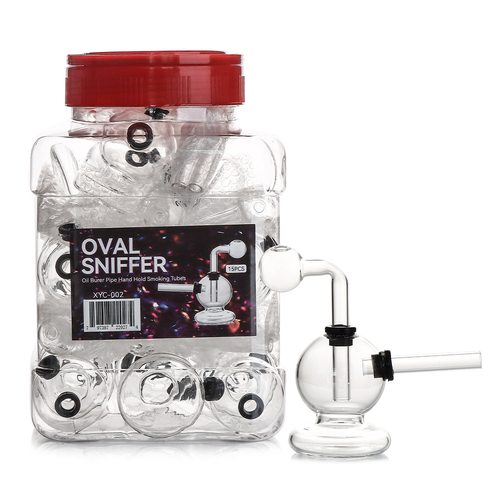 Clear Glass Oil Burner Jar Bulk Set