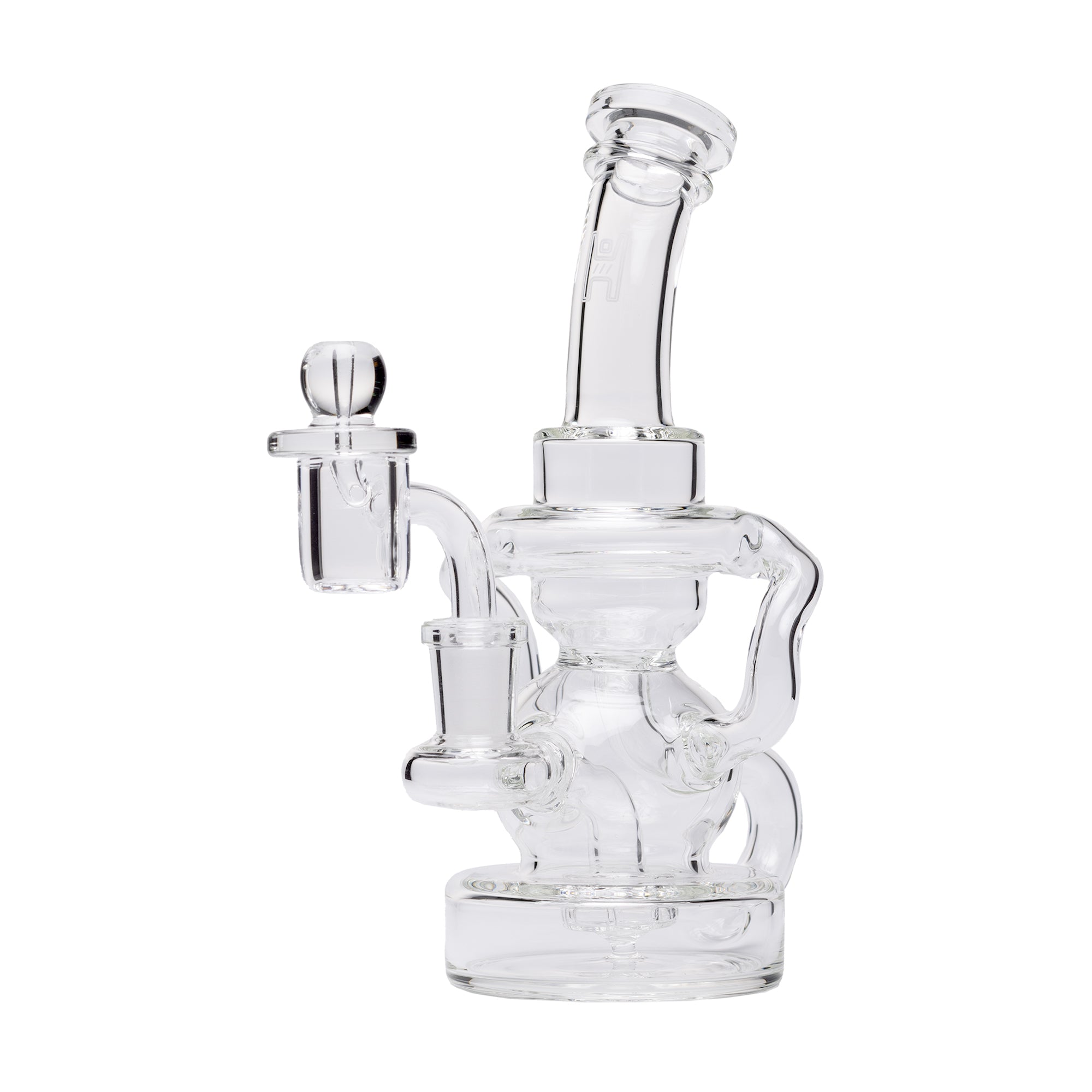 Stubby Klein Glass Recycler Rig