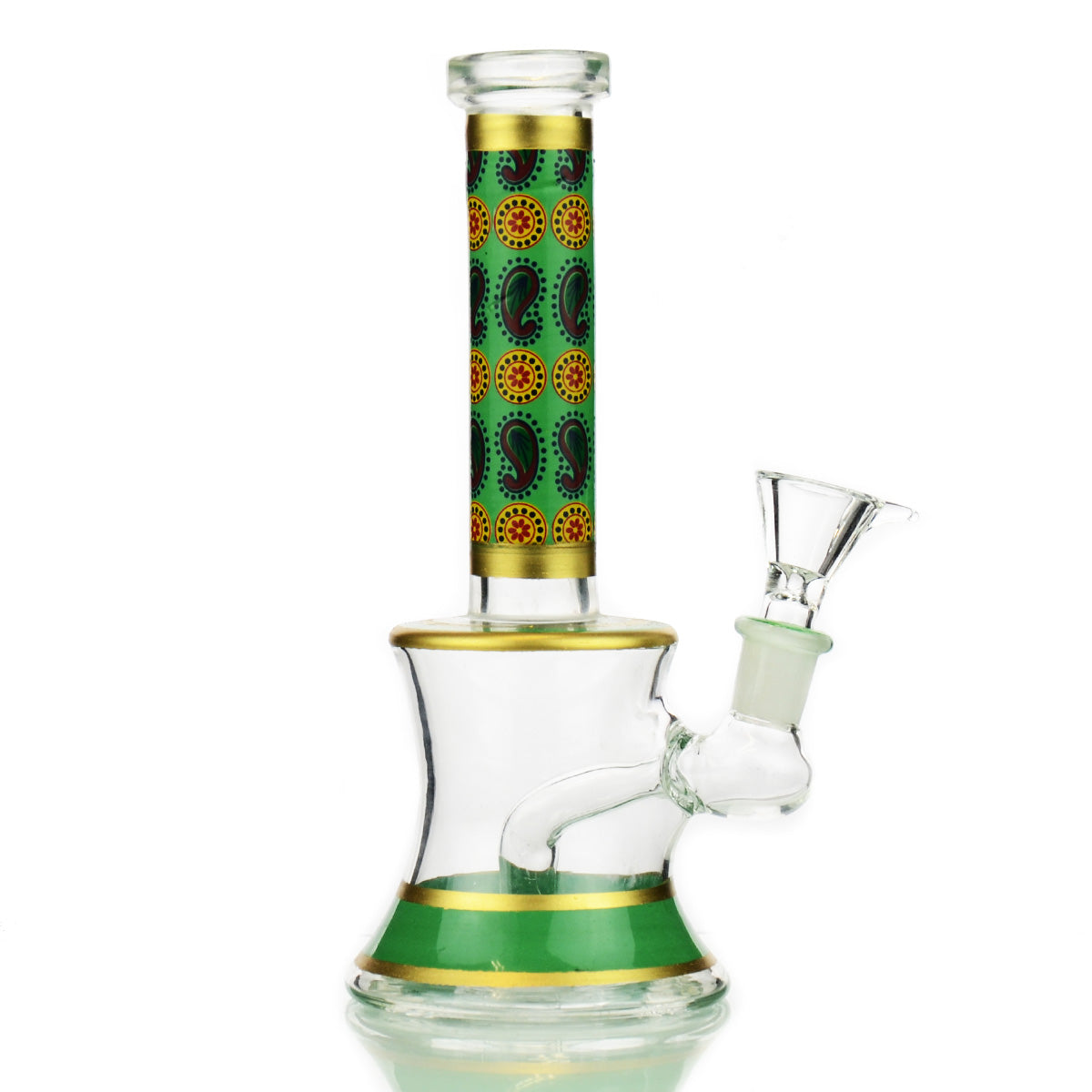 Compact 8-Inch Water Pipe with Unique Decal