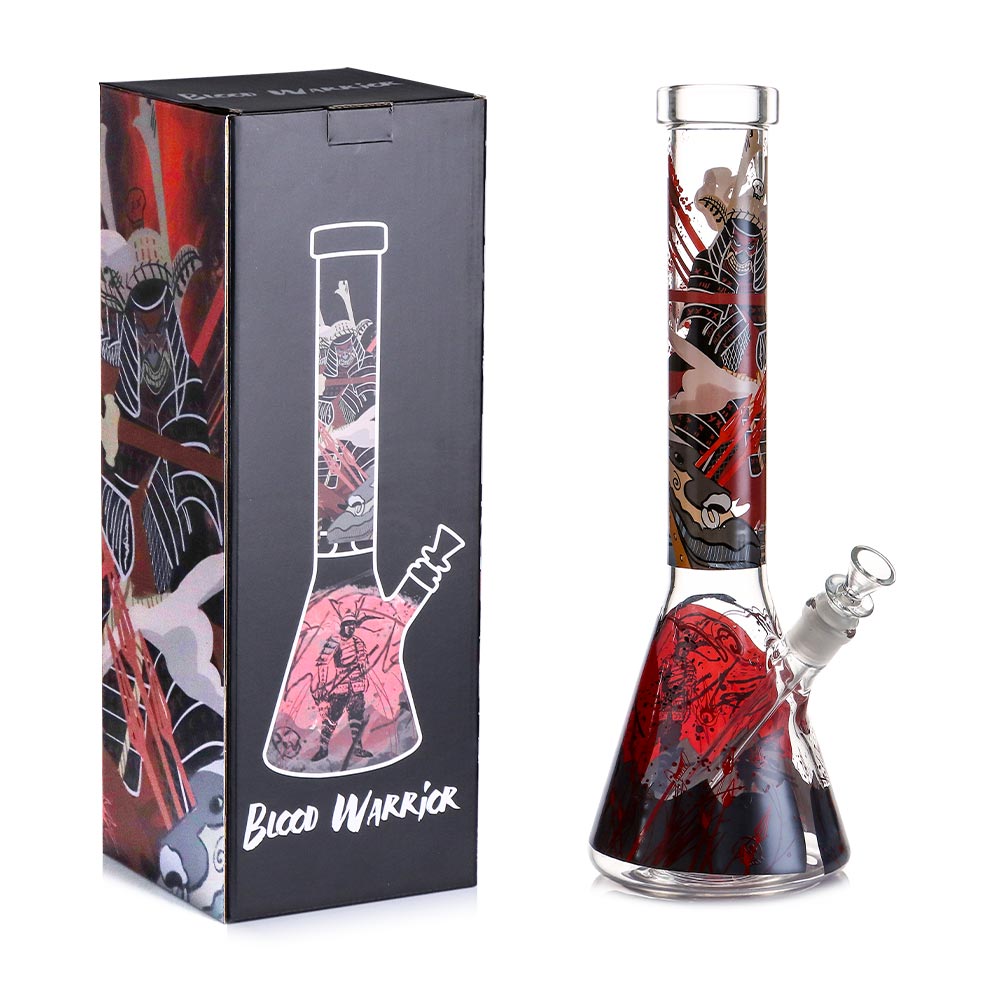 Blood Warrior 16-Inch Beaker Water Pipe