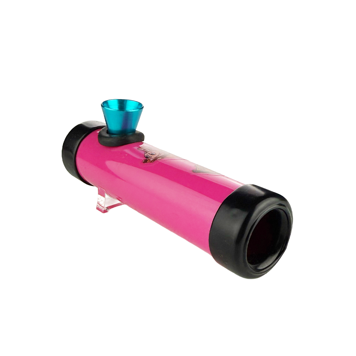 Labubu Art 4-Inch Acrylic Steam Roller Pipe