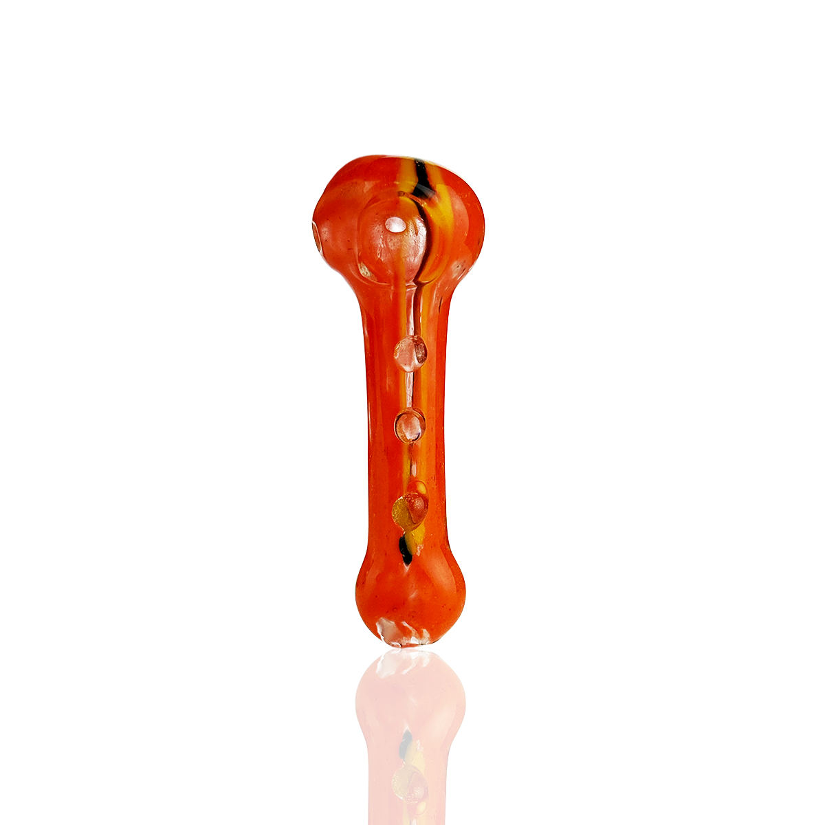 Artisan Frit Glass Spoon Hand Pipe