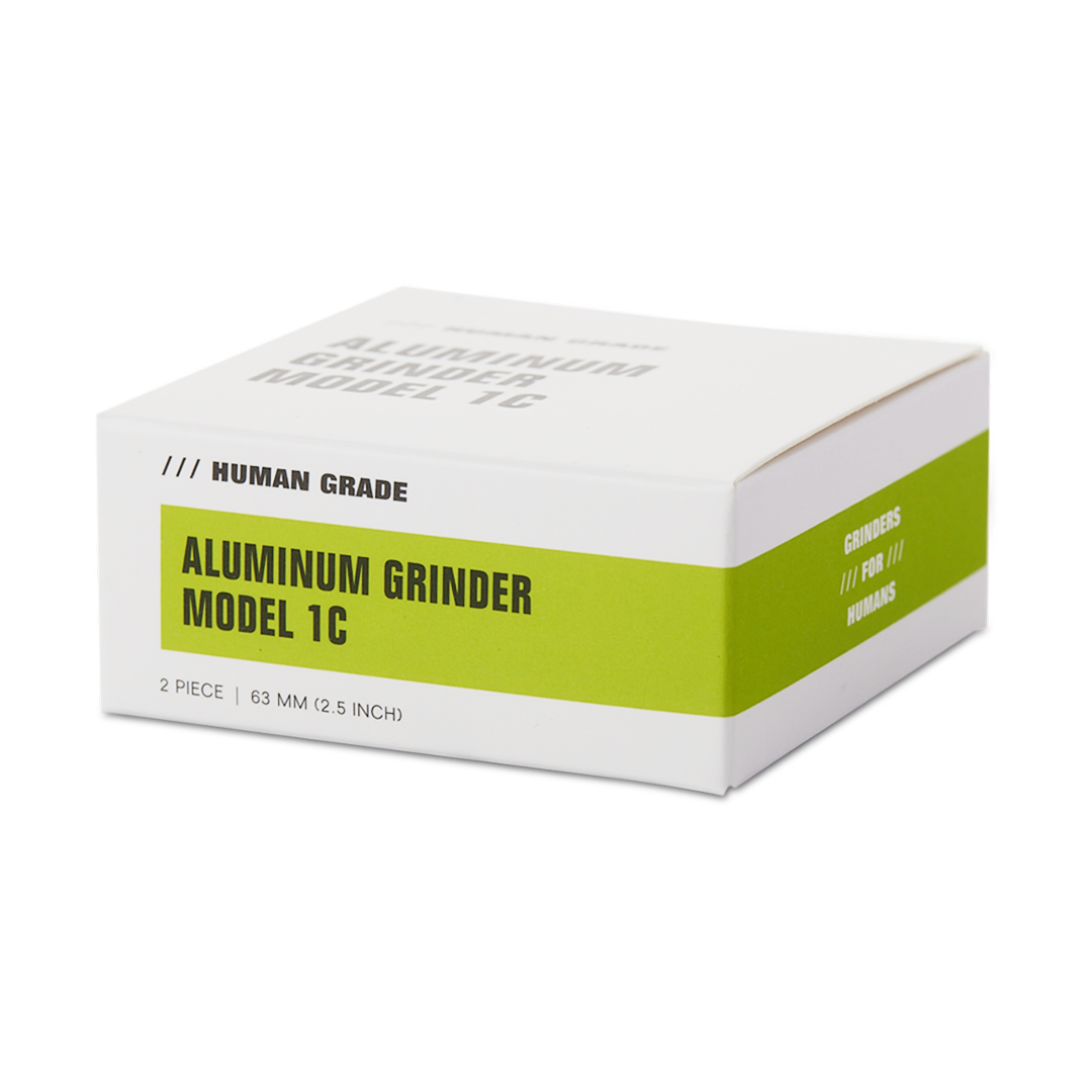 Durable 2.5 Inch Two-Piece Aluminum Grinder
