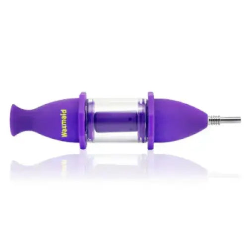 Purple plastic medical injector for Waxmaid Nectar Collector Glass Chamber Replacement
