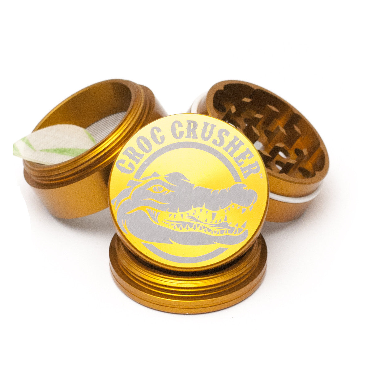 Croc Crusher 2.0" Aluminum Dry Herb Grinder