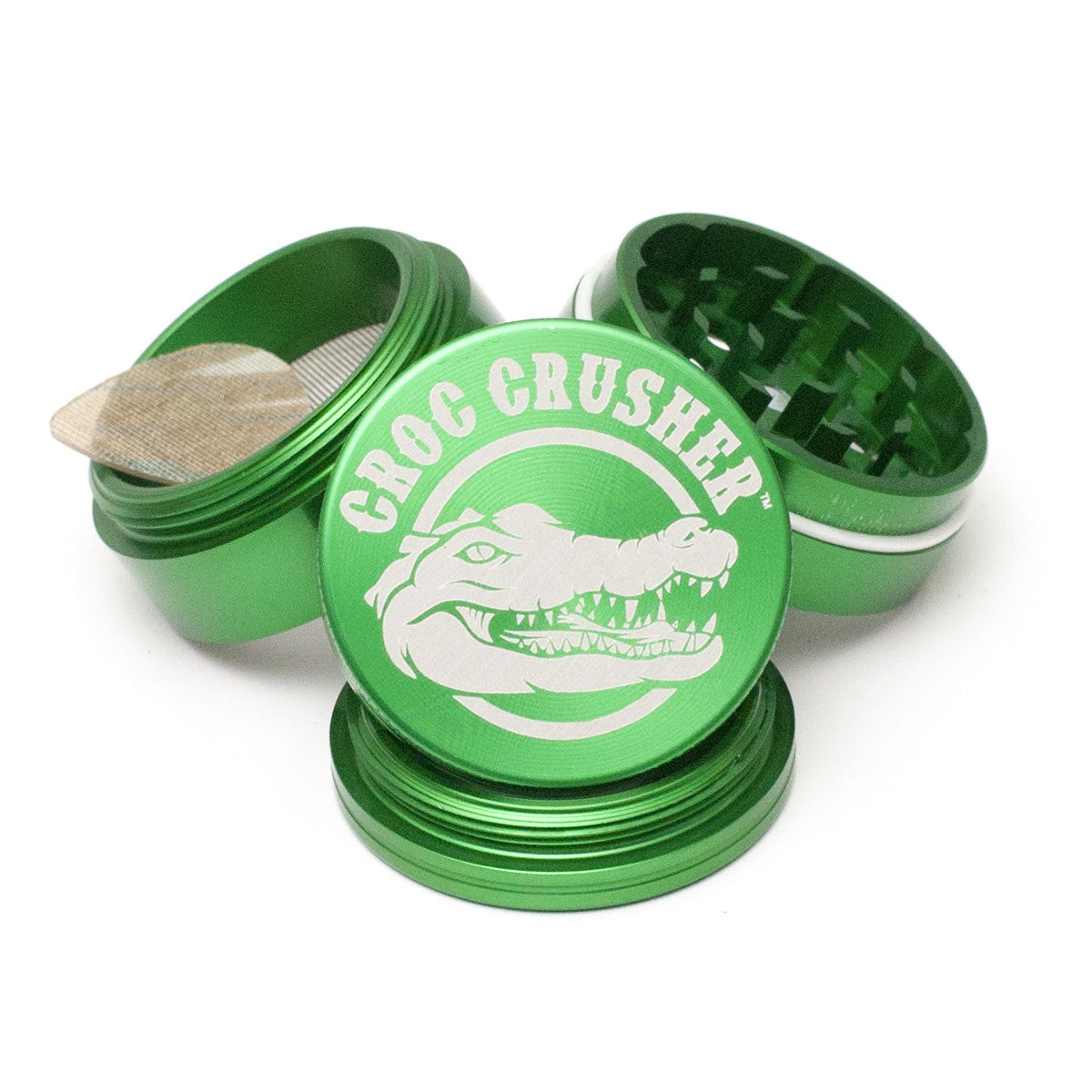Croc Crusher 2.0" Aluminum Dry Herb Grinder