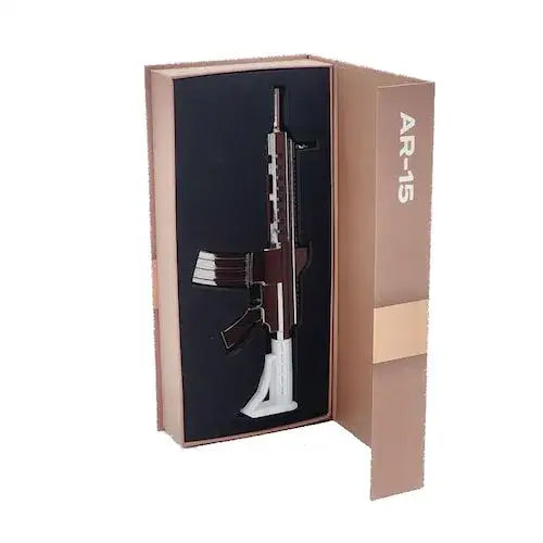 Gun shape electric nectar collector kit with sleek AR-15 design