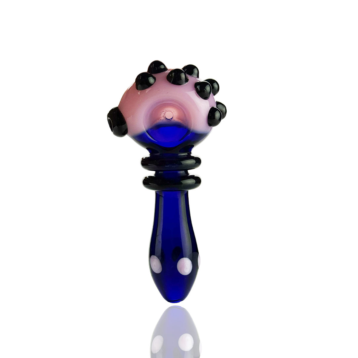 4.5-inch Slime Head Double Ring Spoon Pipe