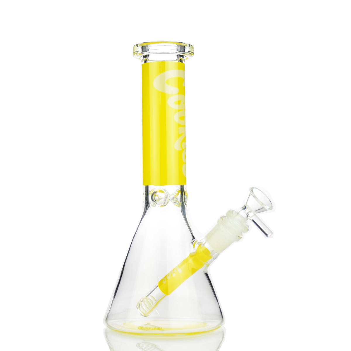 Sturdy 10-inch Beaker Glass Water Pipe