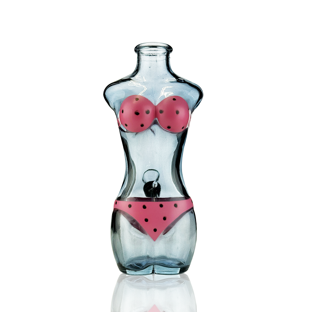 Elegant 8-Inch Sculpted Female Form Water Pipe
