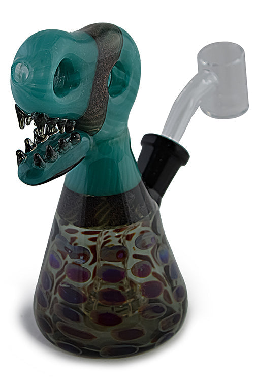 Striking Dichro Glass Dino Head Dab Rig