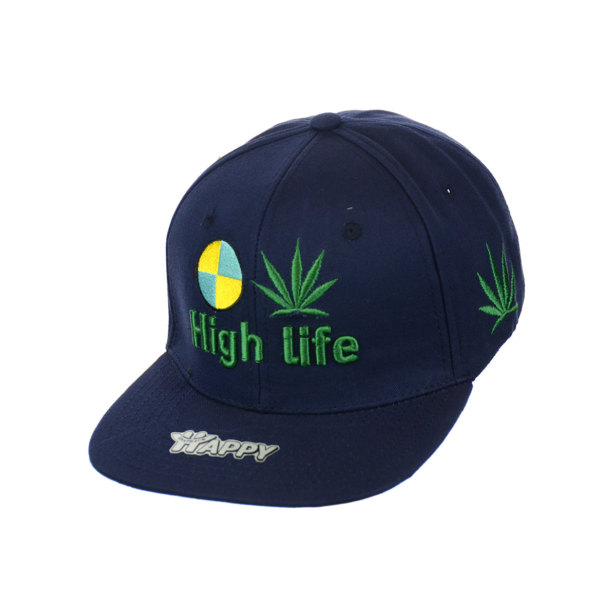 Premium Embroidered High Life Snapback Hat