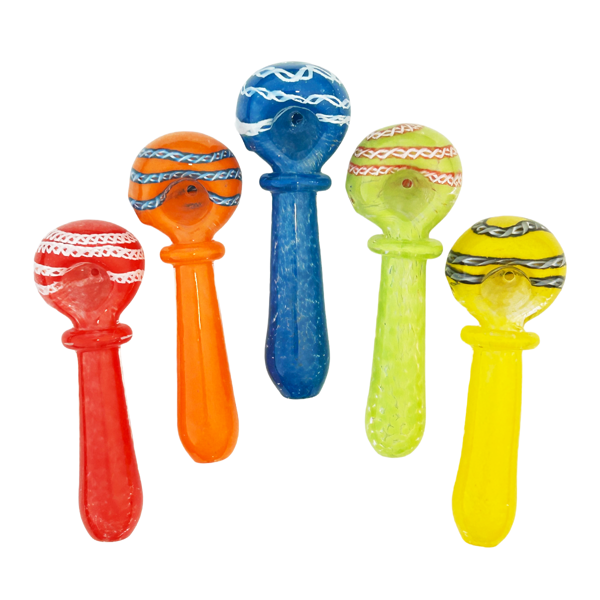 Artful Twisted Ring Dry Herb Pipe