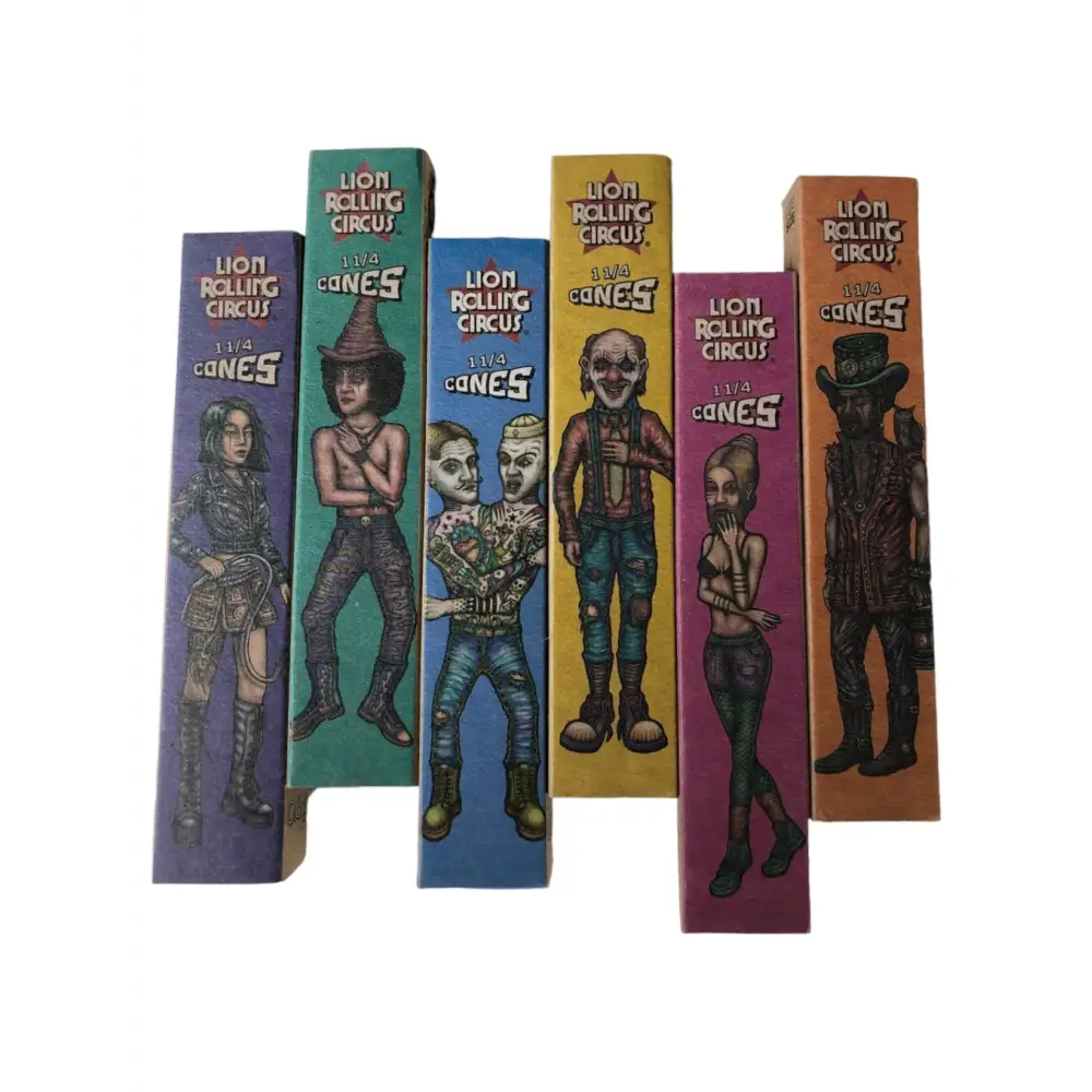 Colorful Lion Rolling Circus Pre-rolled Cones For a Unique Smoking Experience