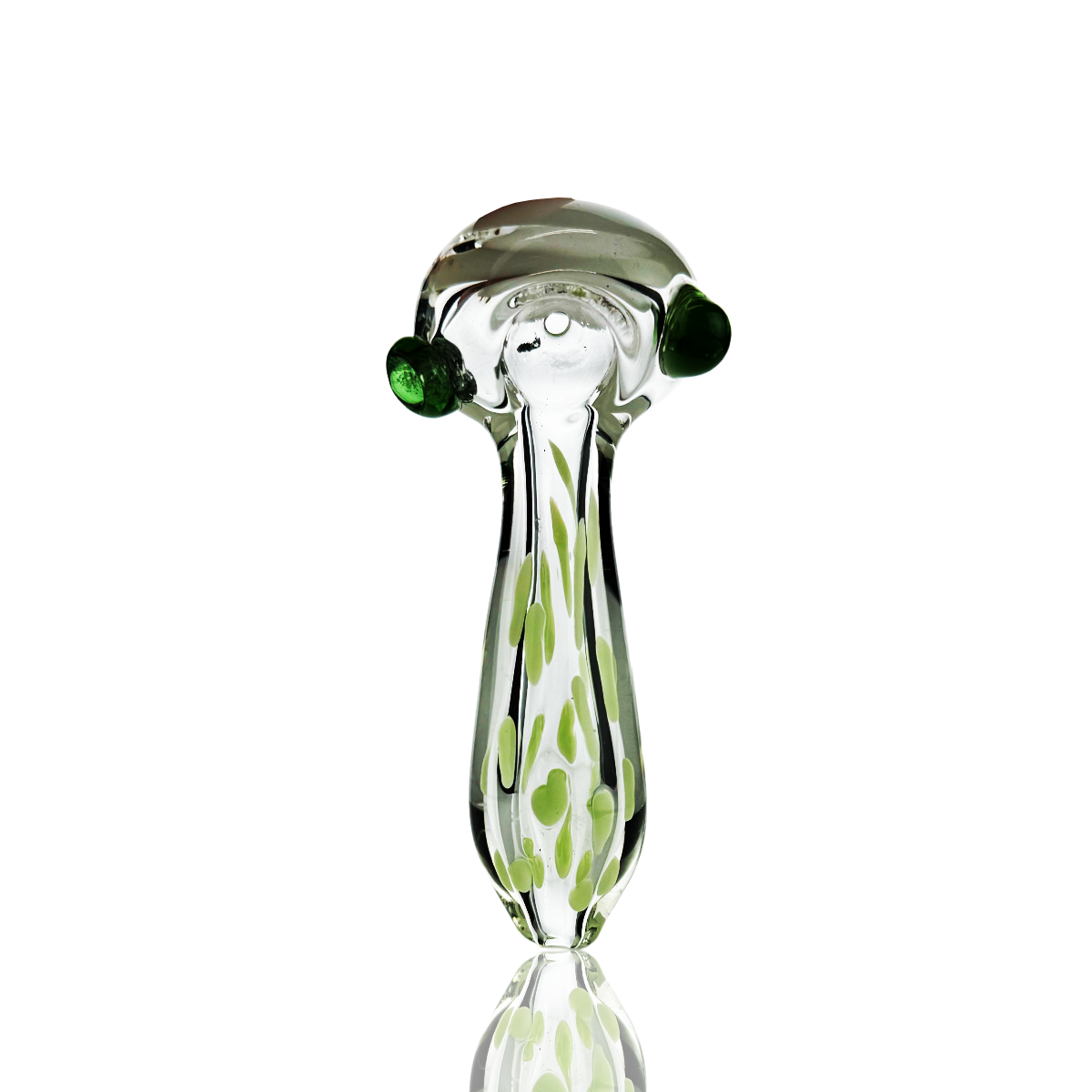 Artisan 4-inch Slime Dot Glass Hand Pipe