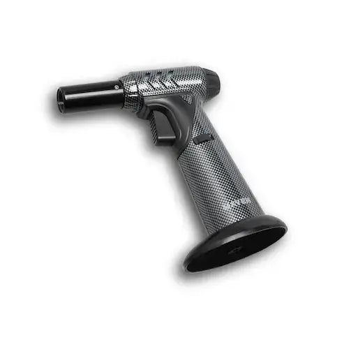 Maven Torch Tornado Model premium lighter with black silver carbon fiber grip