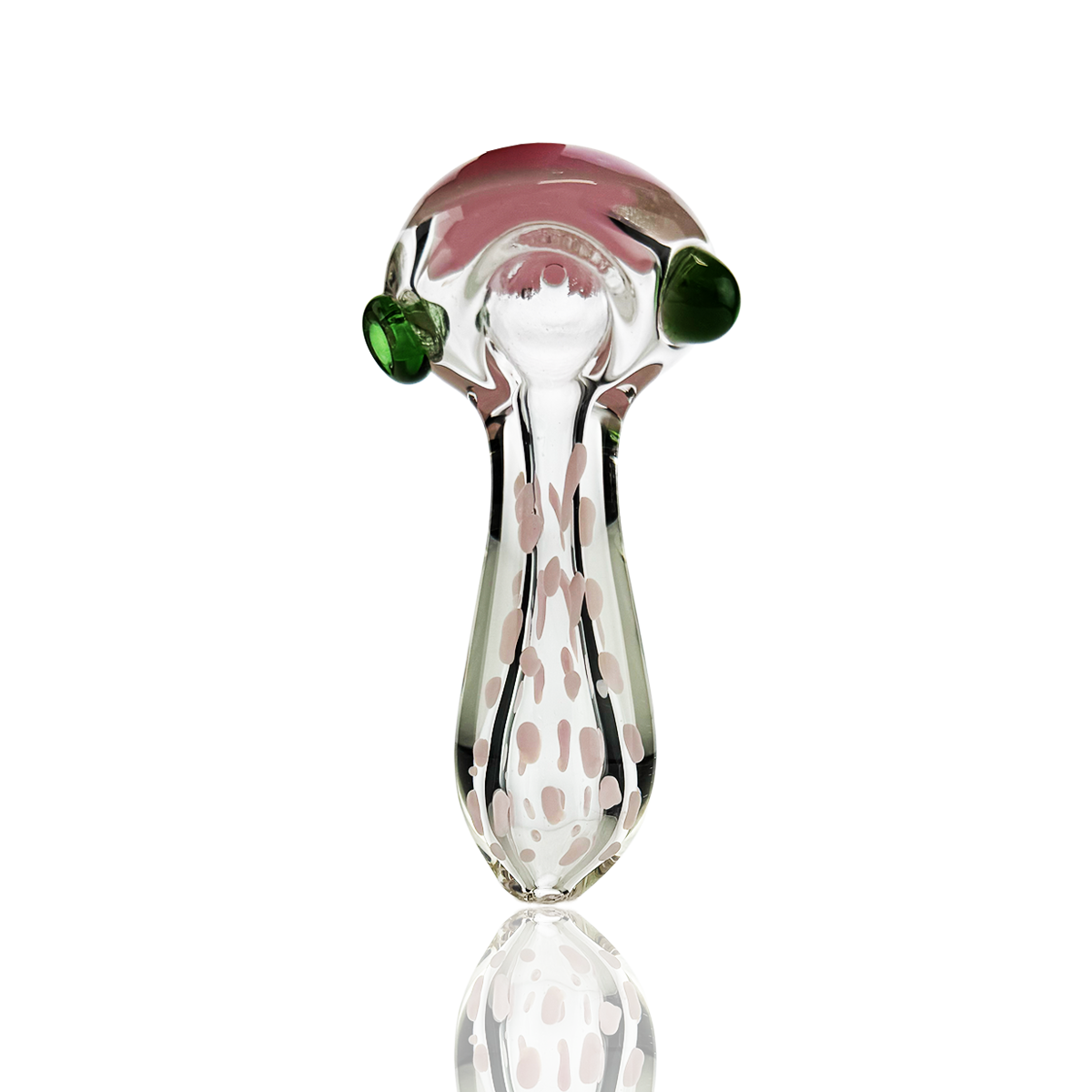 Artisan 4-inch Slime Dot Glass Hand Pipe